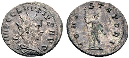 claudius ii gothicus roman coin antoninianus